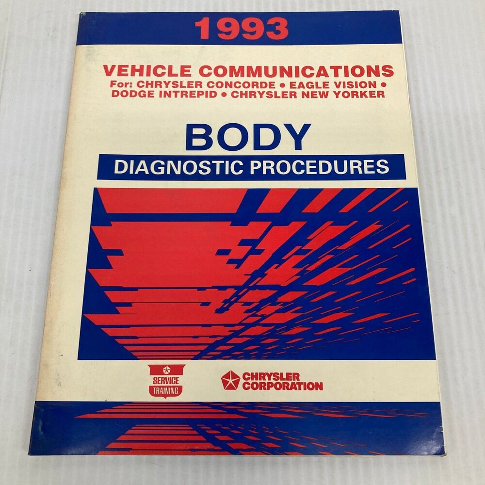 1993 Chrysler Vehicle Communications Body Diagnostic Procedures